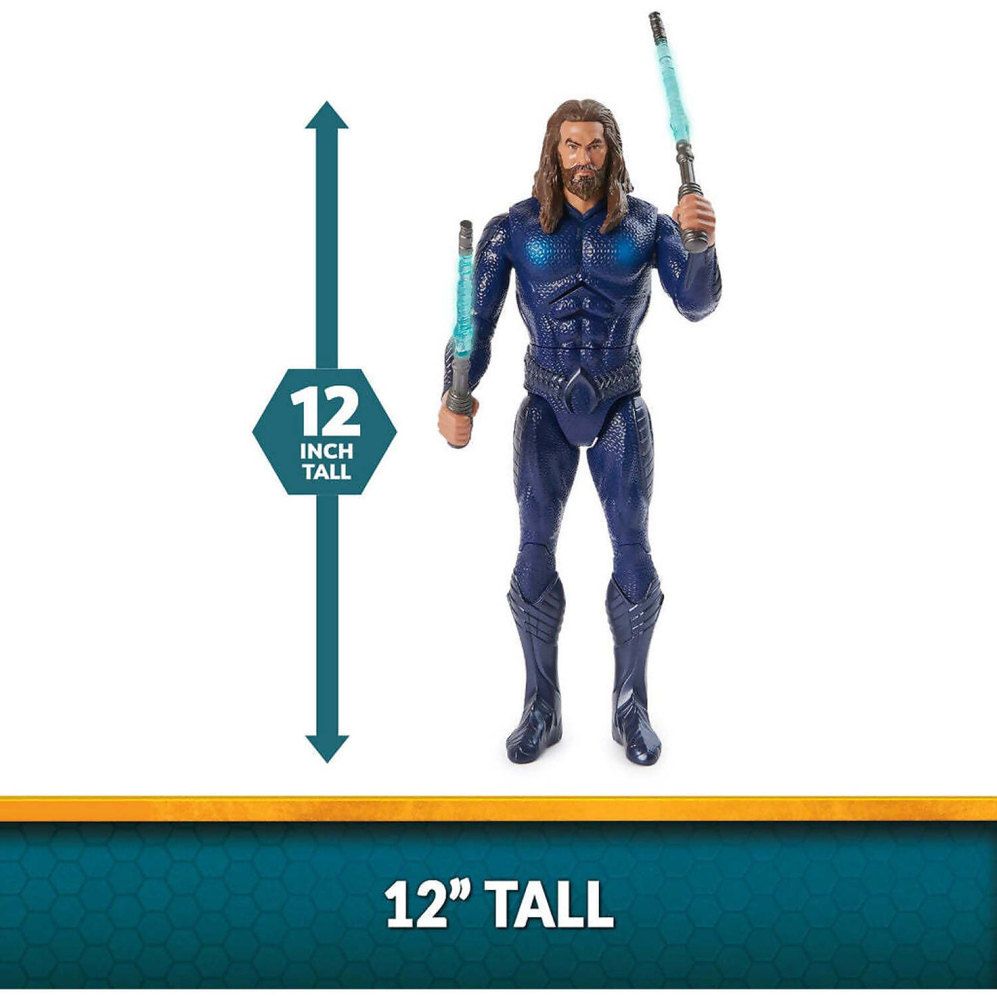 Dc Comics - Double Strike Aquaman And The Lost Kingdom 12-inch Figure