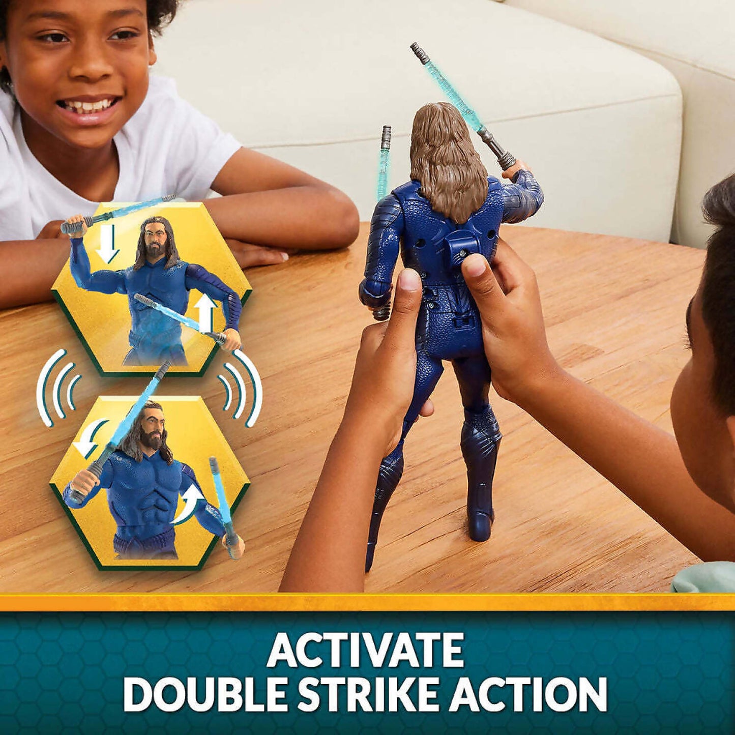 Dc Comics - Double Strike Aquaman And The Lost Kingdom 12-inch Figure