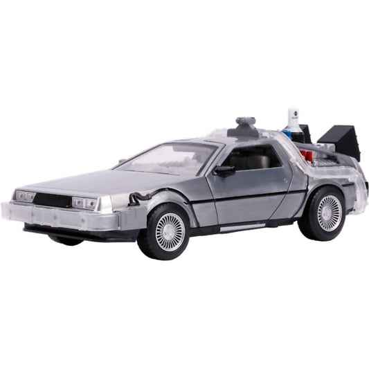 Jada Toys - Back to the Future Part II Delorean Time Machine 1:24 Scale Diecast Vehicle