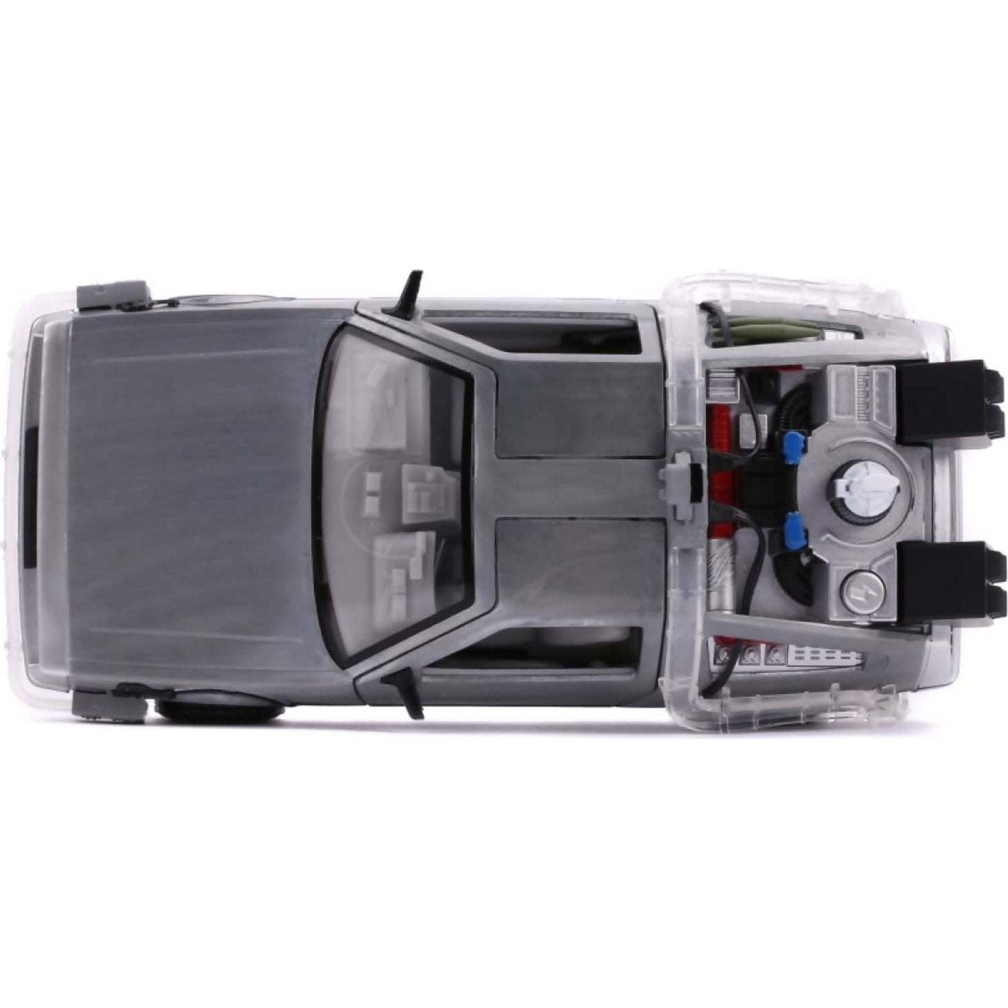 Jada Toys - Back to the Future Part II Delorean Time Machine 1:24 Scale Diecast Vehicle