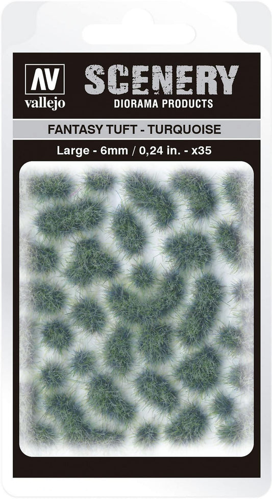 Vallejo 6mm Fantasy Tuft - Turquoise Diorama Accessory