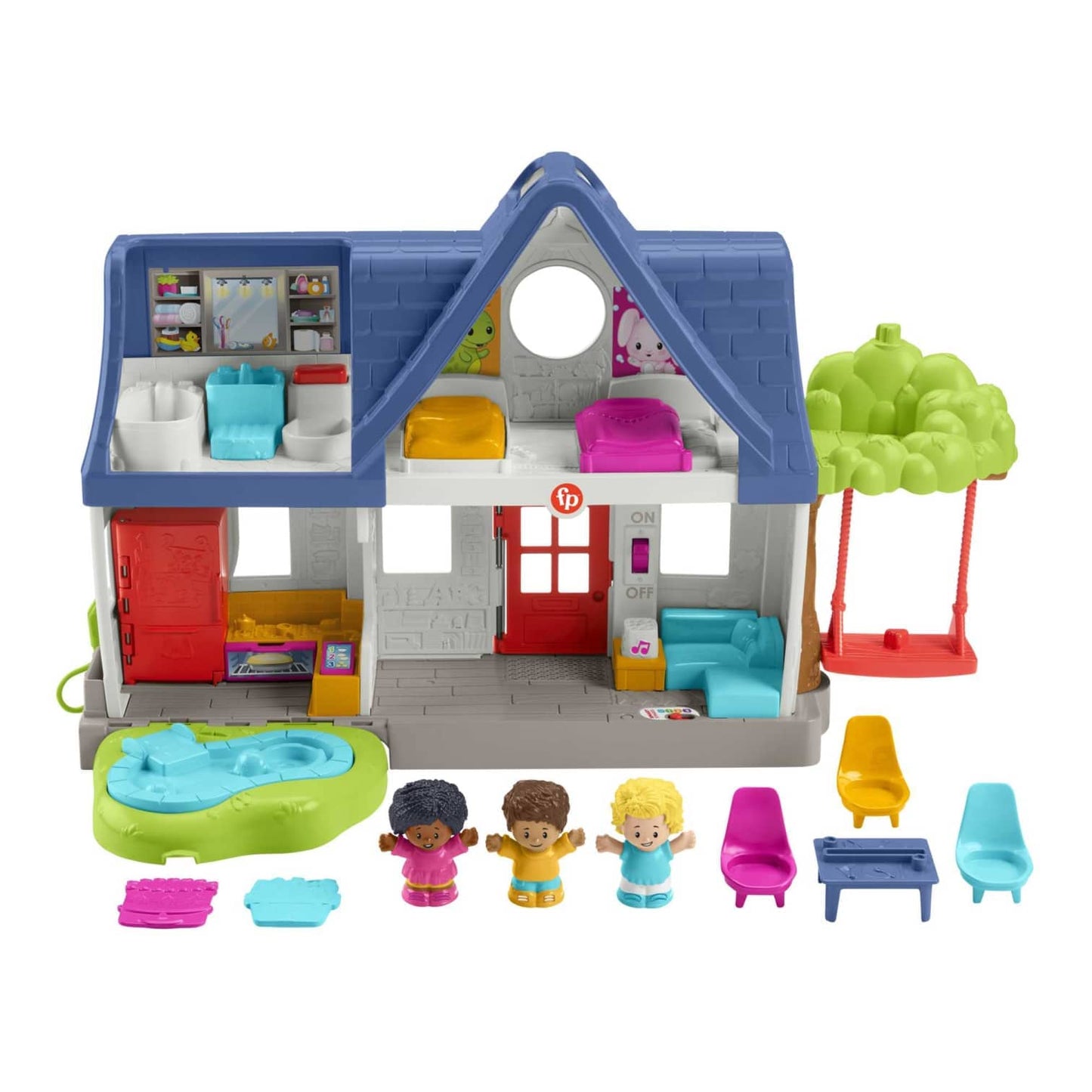Fisher-Price - Little People Friends Together Play House Mattel