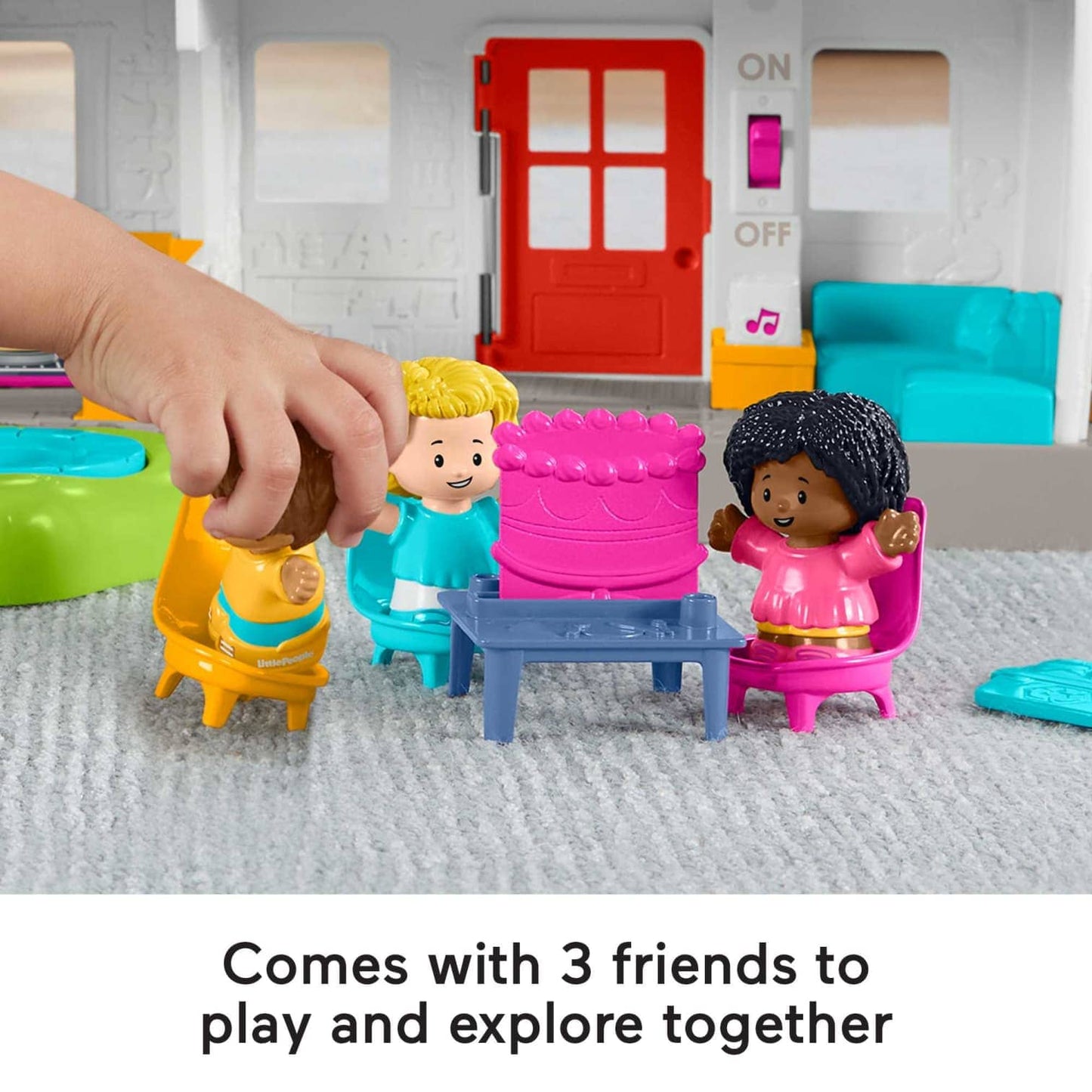 Fisher-Price - Little People Friends Together Play House Mattel