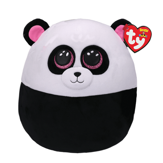 Ty Squish-a-boos - Bamboo - Black And White Panda 25cm