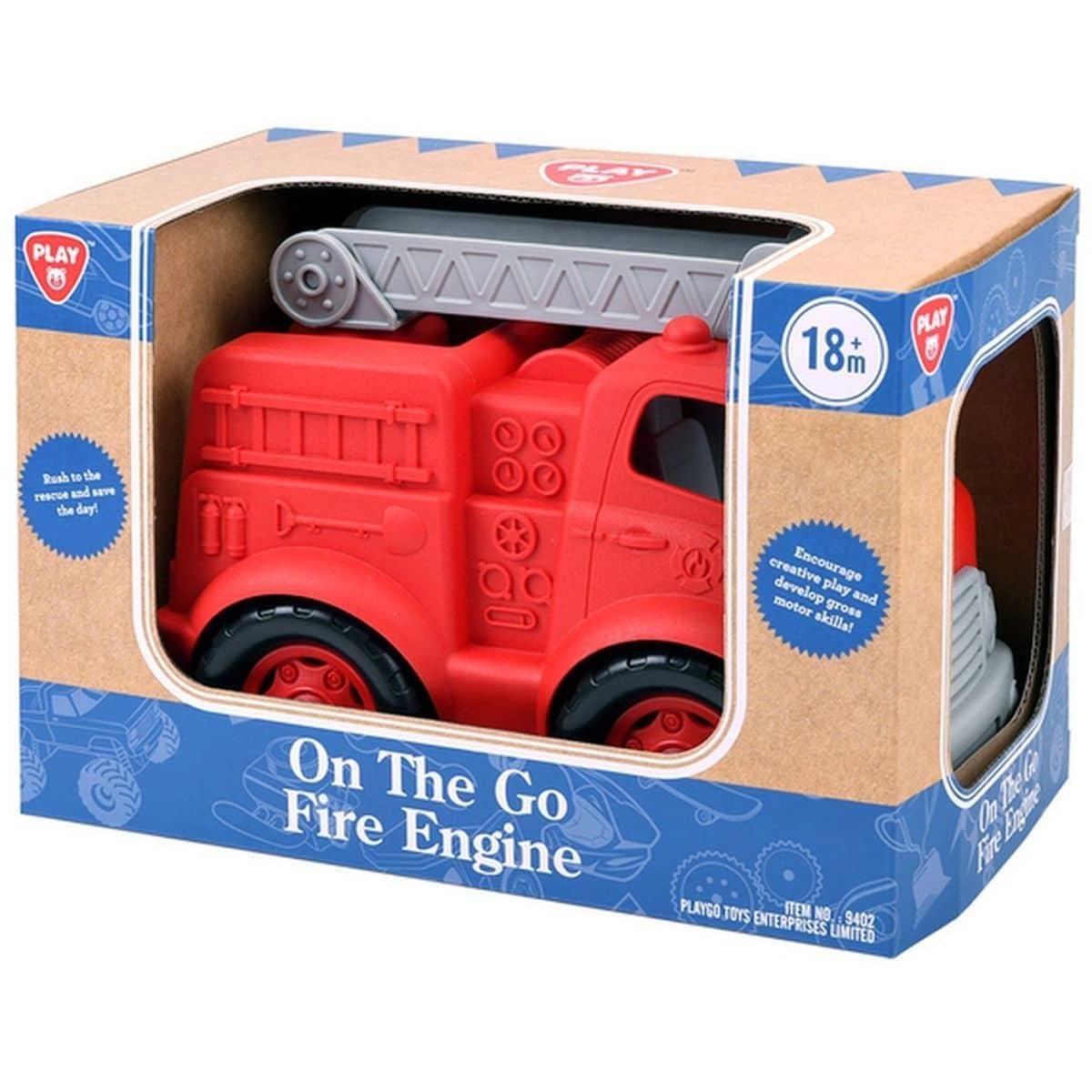 On The Go Fire Engine Playgo Toys Ent. Ltd