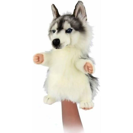 Hansa - Husky Dog Puppet 28cm Plush