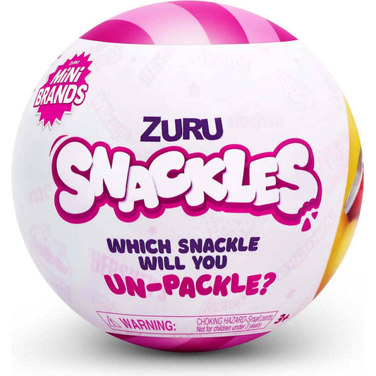 Zuru - Mini Brands Snackles Plush Series 1 Blind Capsule