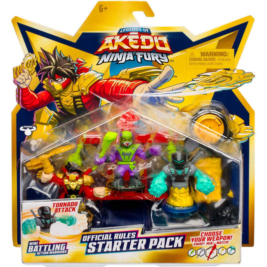 Legends Of Akedo - S7 W1 Starter Pack Three Strikes Chux