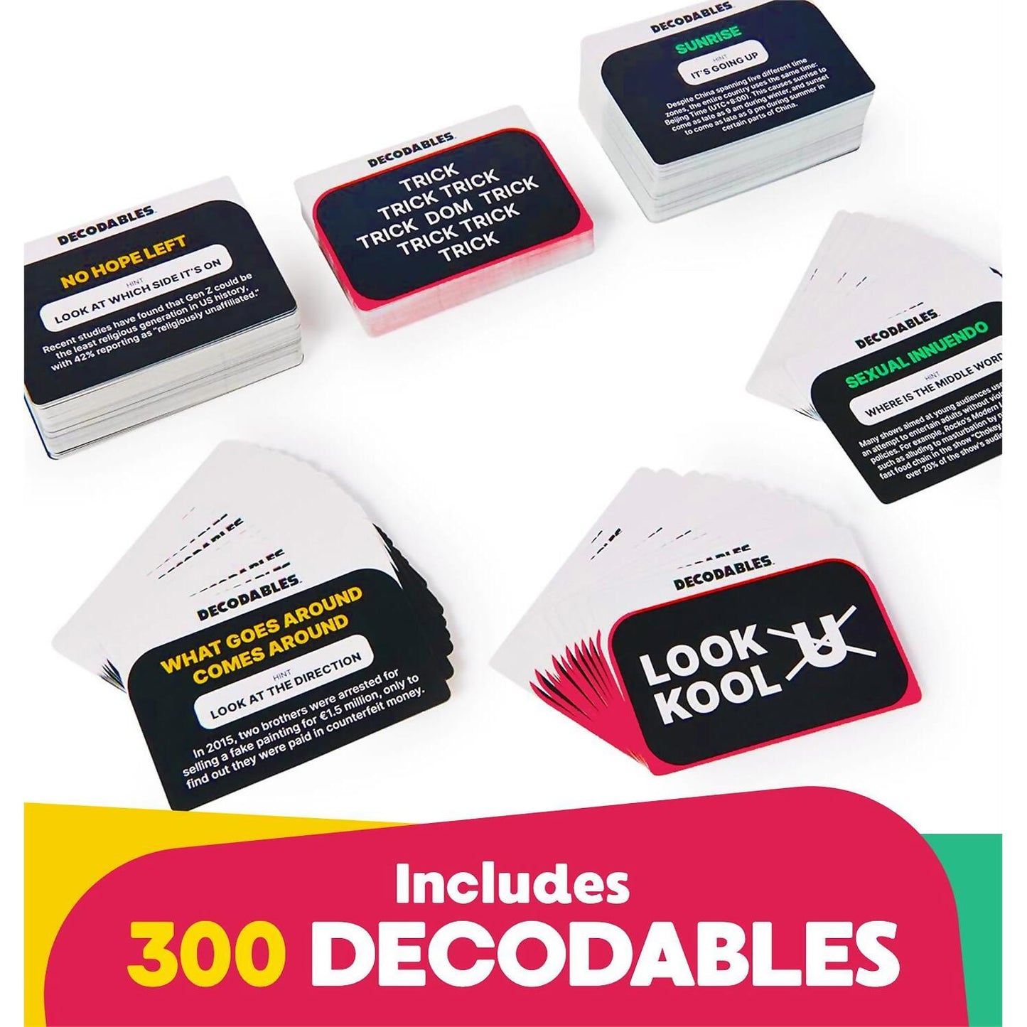 Spin Master - Decodables A Hysterical Adult Party Game