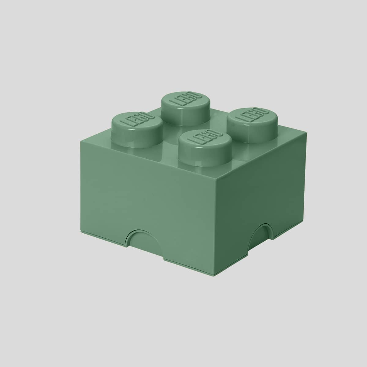 LEGO Storage Brick 4 Sage Green - Room Copenhagen