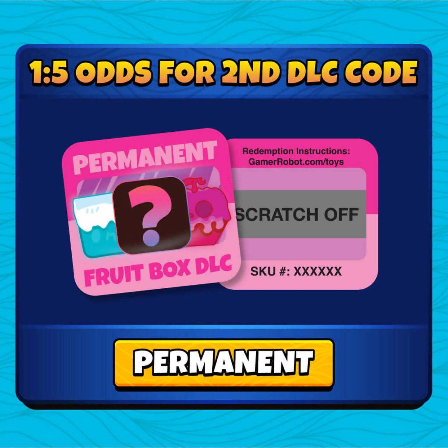 Phatmojo - Blox Fruits 1.5-inch Mini Figure 2pk With DLC Code Blind Box