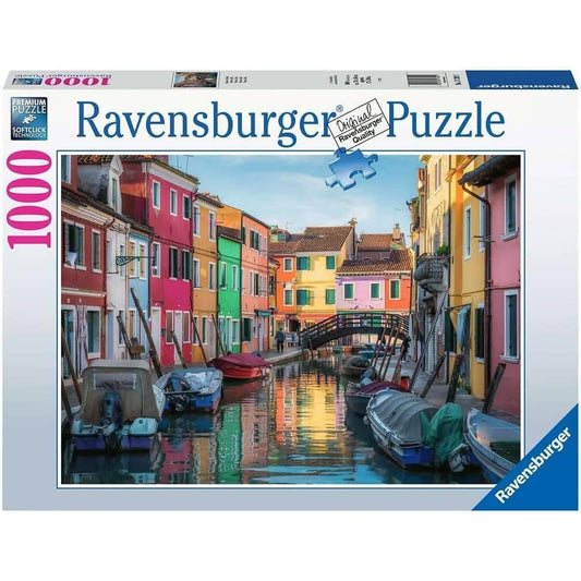 Ravensburger - Burano Italy Jigsaw Puzzle 1000 Pieces