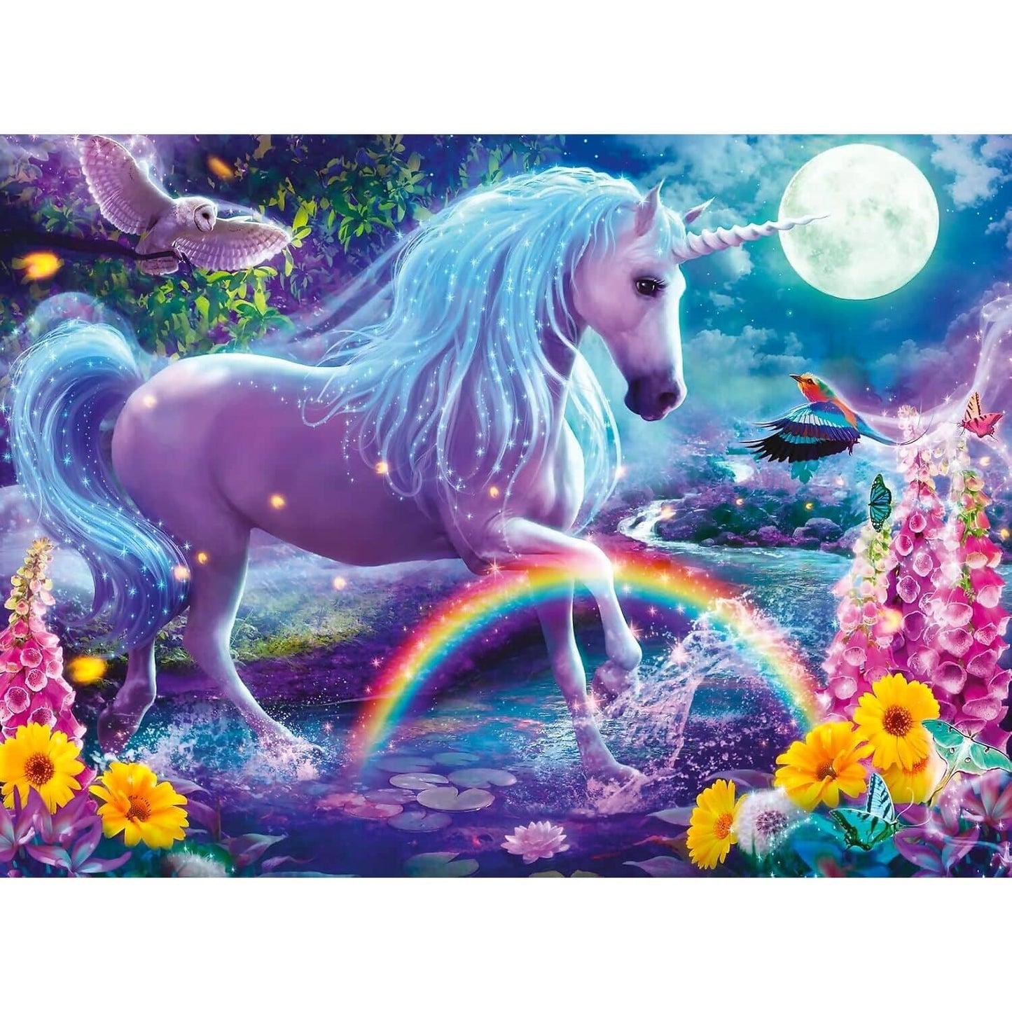 Ravensburger - Magical Unicorns Bumper Pack Jigsaw Puzzle 4 X 100 Pieces
