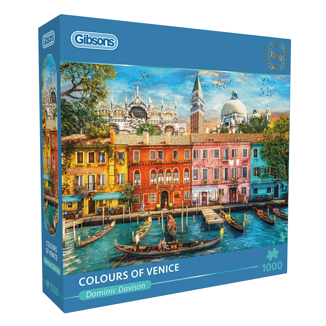 Gibsons - Colours Of Venice Jigsaw Puzzle 1000 Pieces