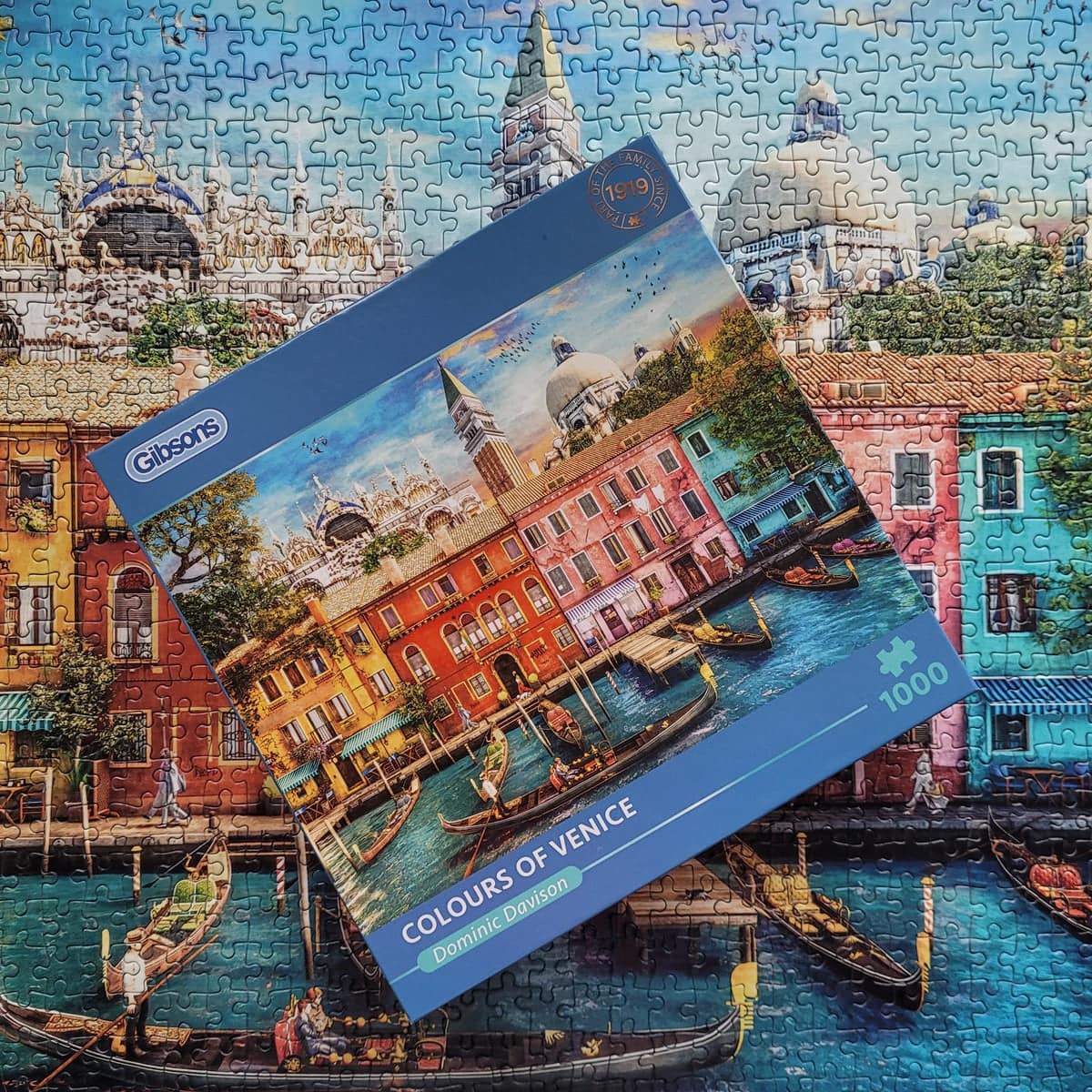 Gibsons - Colours Of Venice Jigsaw Puzzle 1000 Pieces