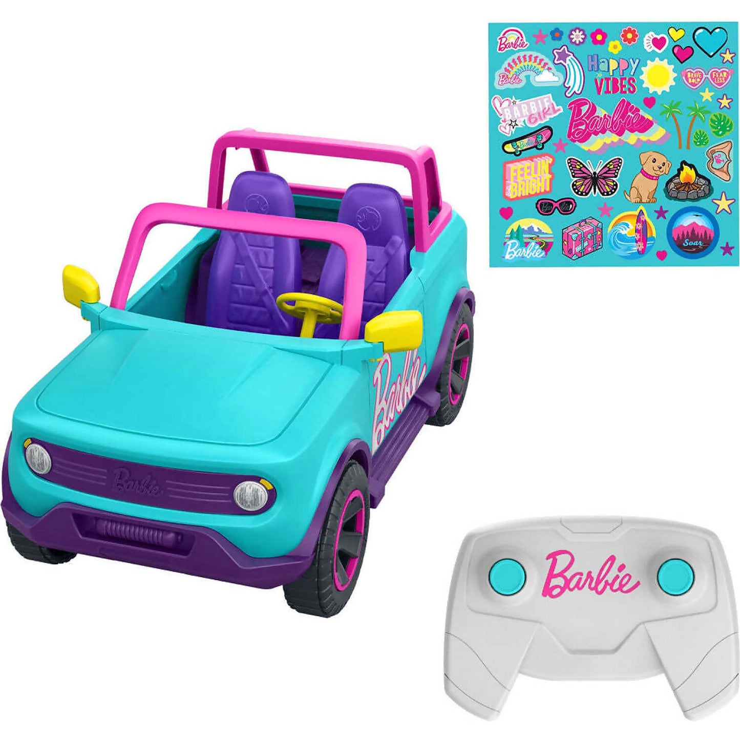 Hot Wheels - Barbie Rc Suv Vehicle - Mattel
