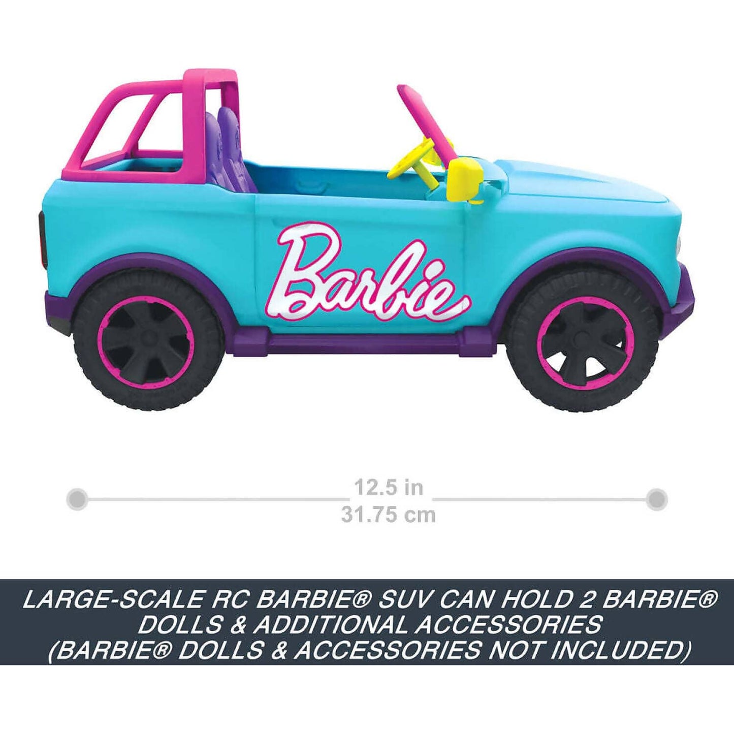 Hot Wheels - Barbie Rc Suv Vehicle - Mattel