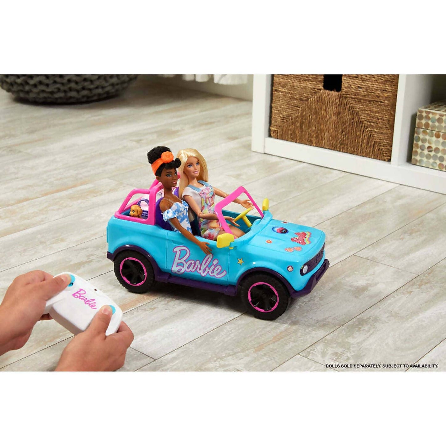 Hot Wheels - Barbie Rc Suv Vehicle - Mattel