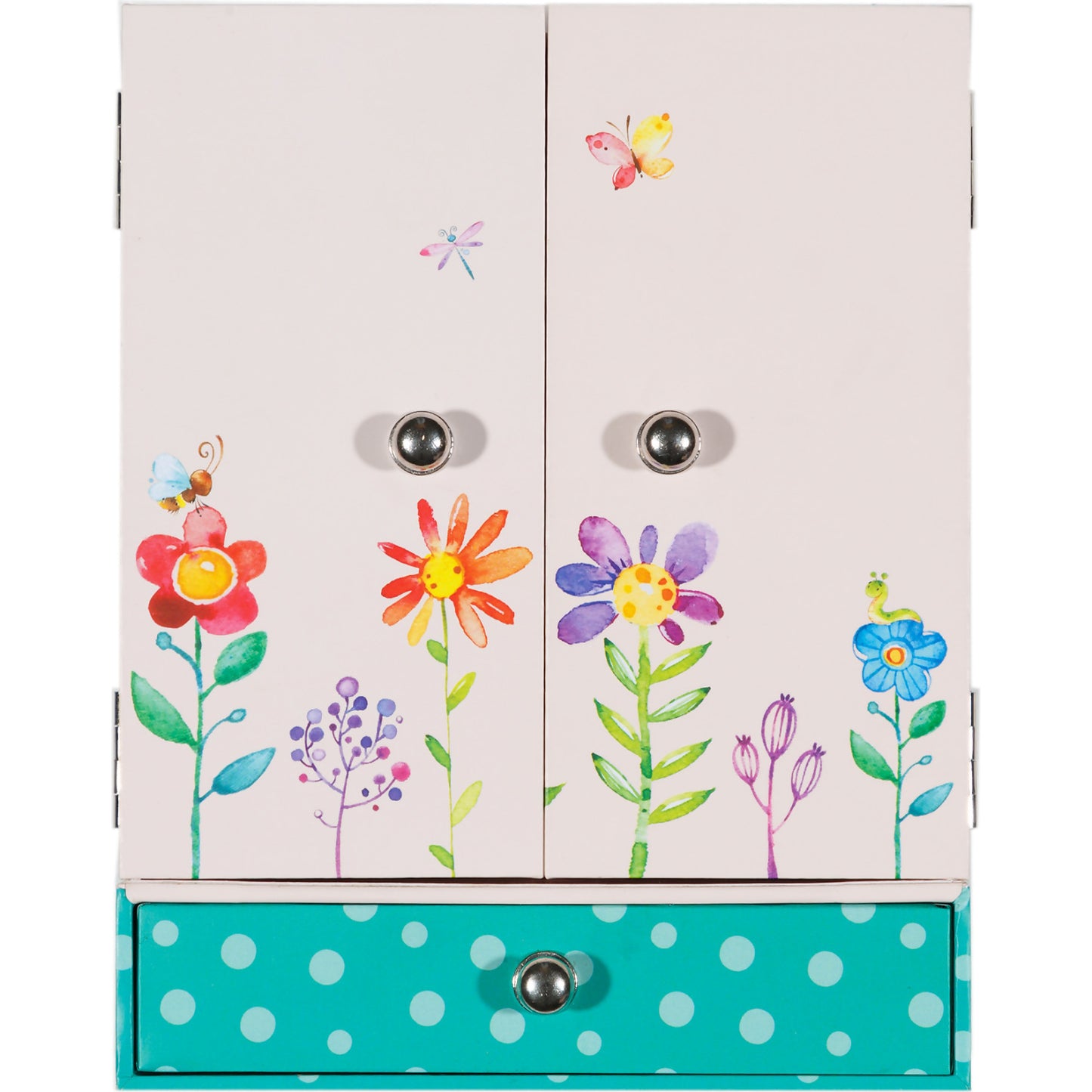 Champion - Music Jewellery Box Floral Wardrobe