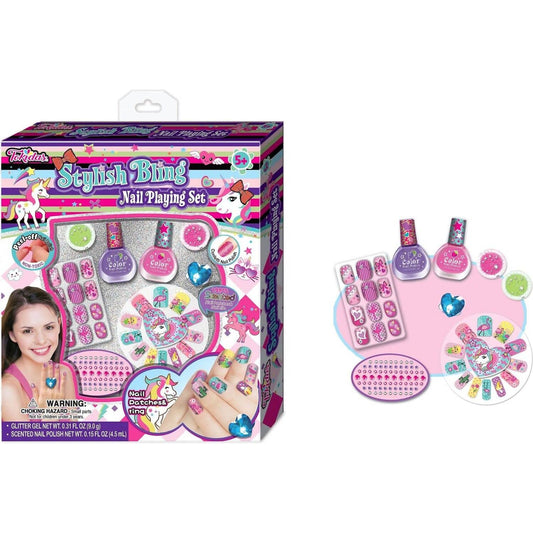 Tokidas - Stylish Bling Nail Playing Set