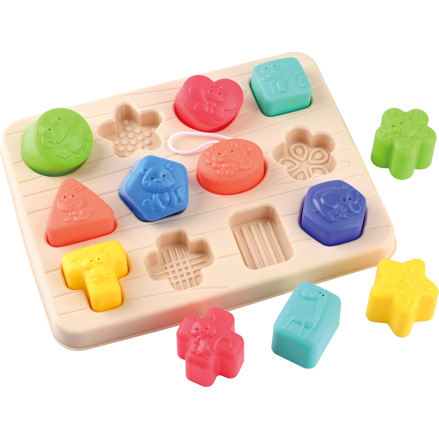 Playgo Toys Ent. Ltd. - Animals Shape Sorting Puzzle