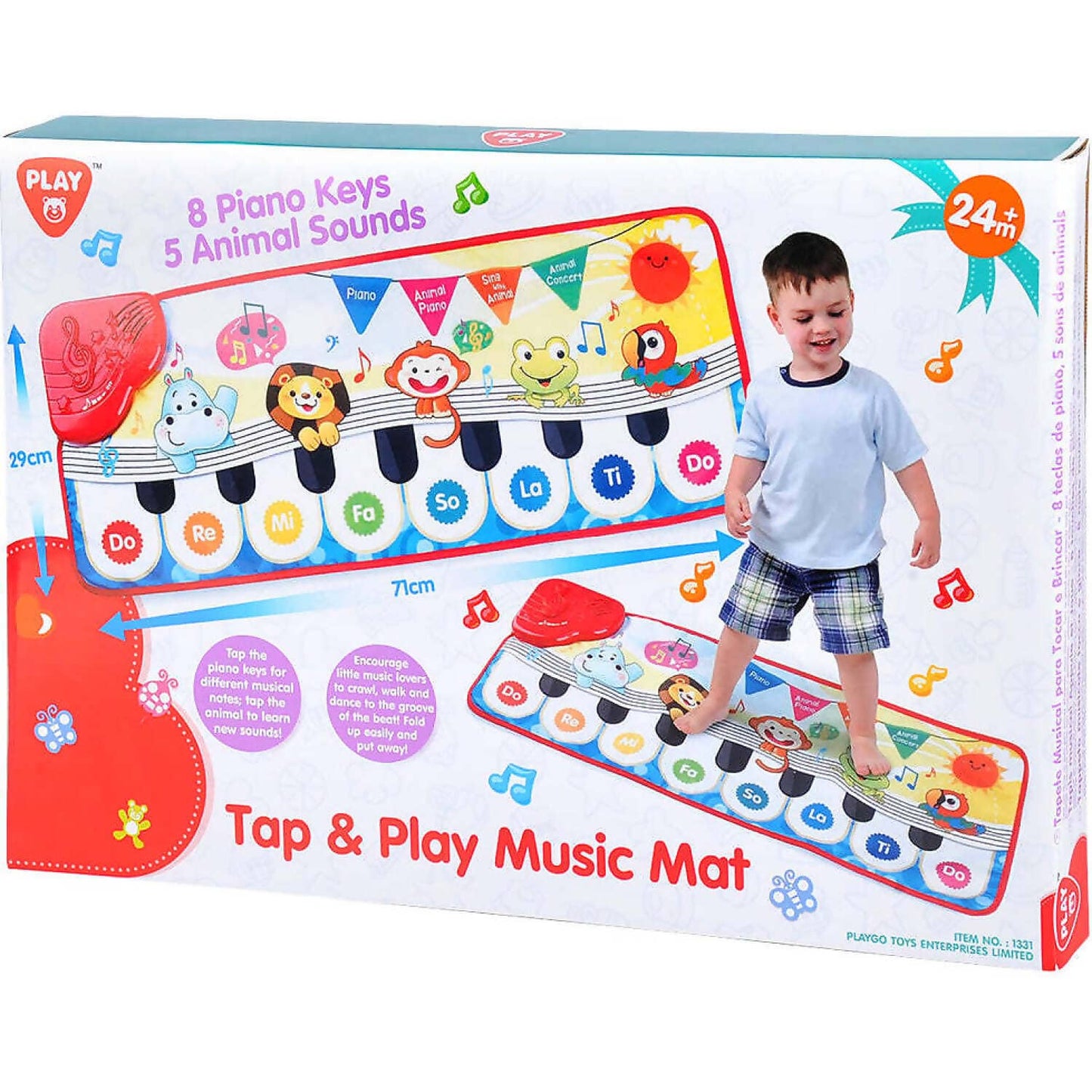 Playgo Toys Ent. Ltd. - Tap & Play Music Mat