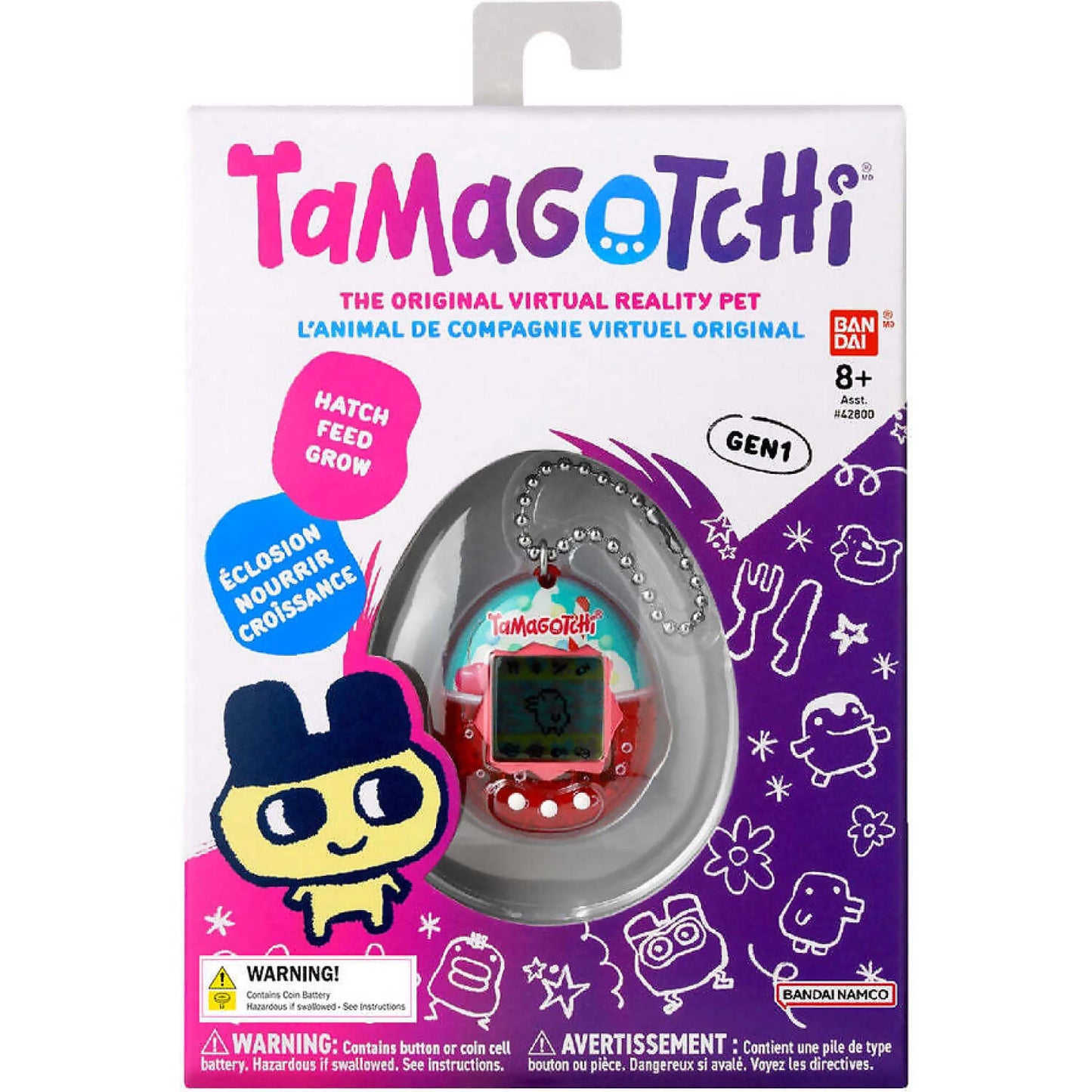 Tamagotchi - Original Virtual Reality Pet - Ice Cream Float Gen1