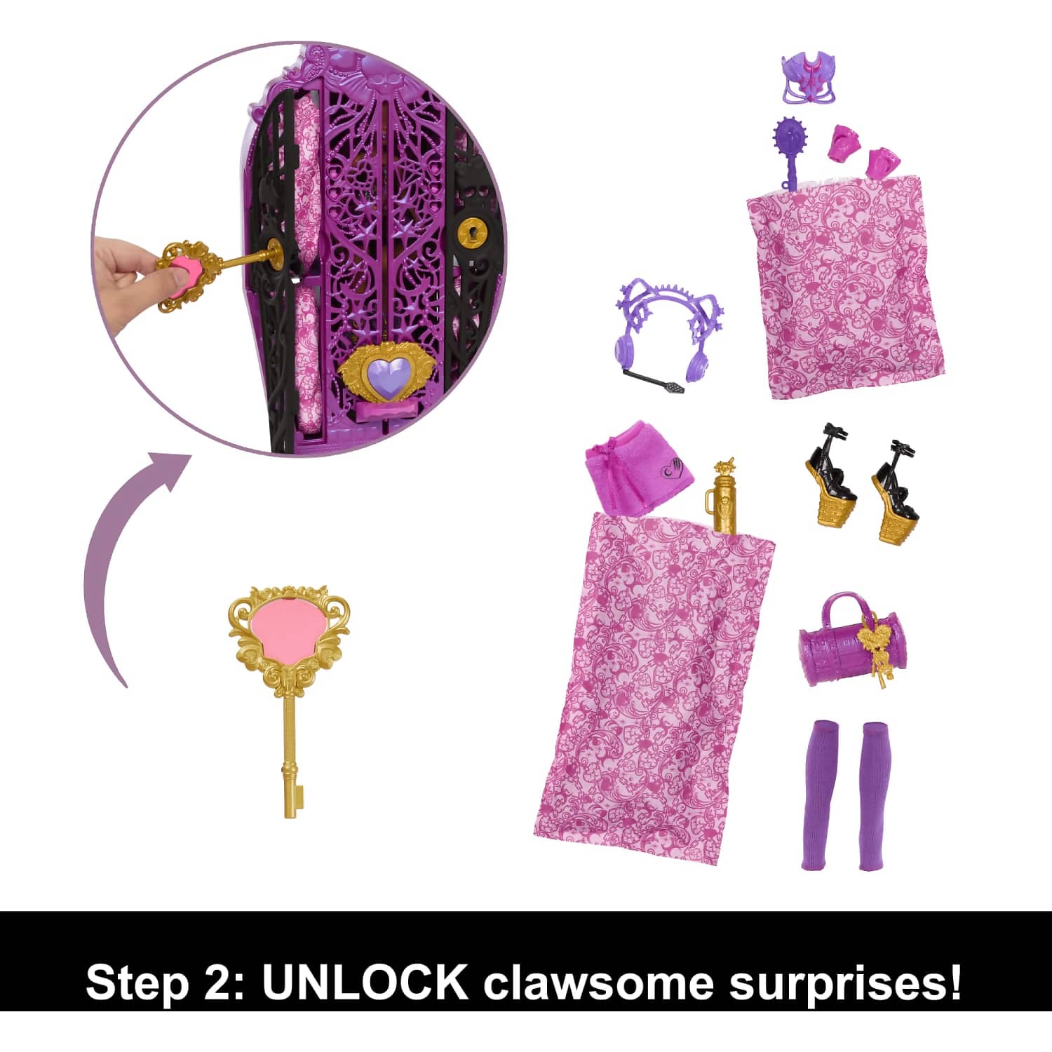 Monster High - Skulltimate Secrets Monster Mysteries Playset Clawdeen Wolf Doll With 19+ Surprises - Mattel