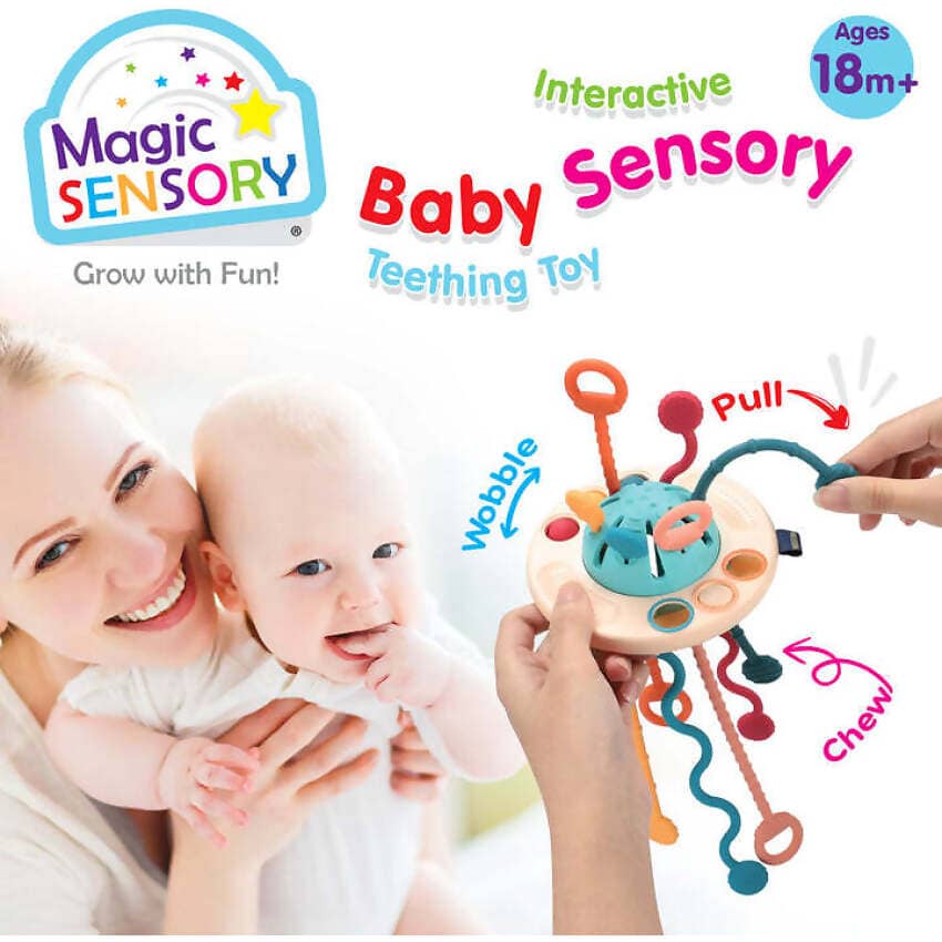 Magic Sensory - UFO Interactive Baby Sensory Teething Toy