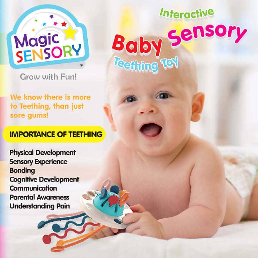 Magic Sensory - UFO Interactive Baby Sensory Teething Toy