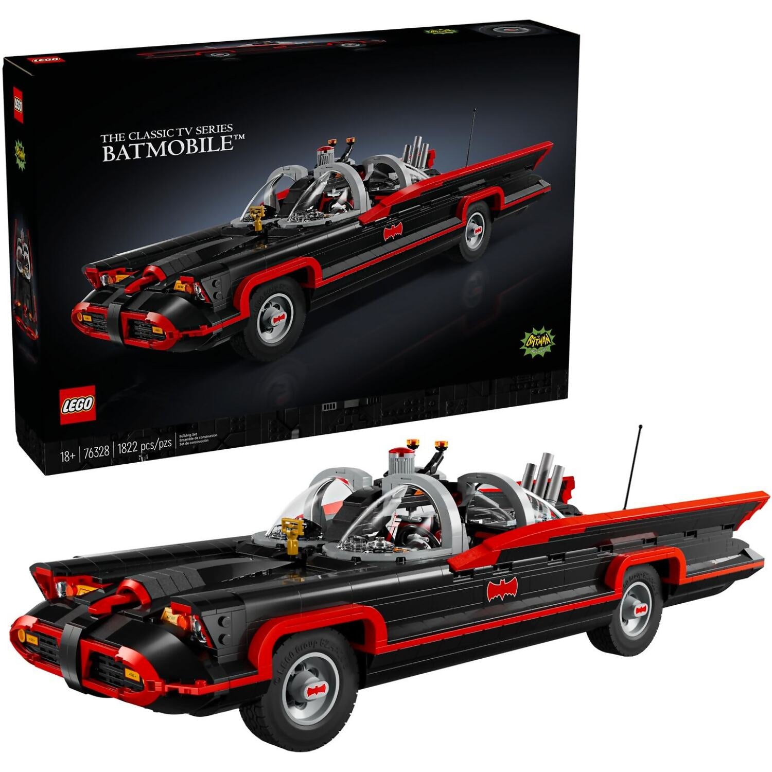 LEGO 76328 Batman The Classic TV Series Batmobile - DC Super Heroes
