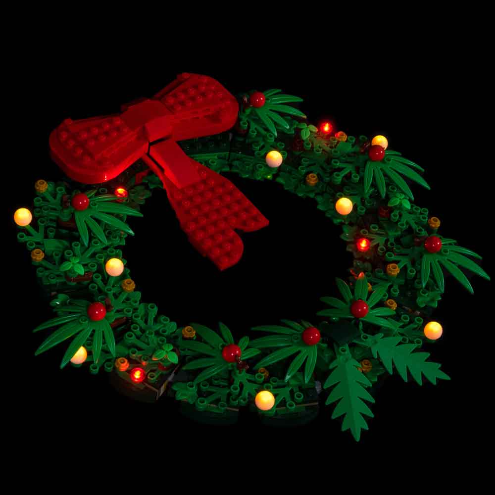 Light My Bricks - LIGHT KIT for LEGO Christmas Wreath 40426