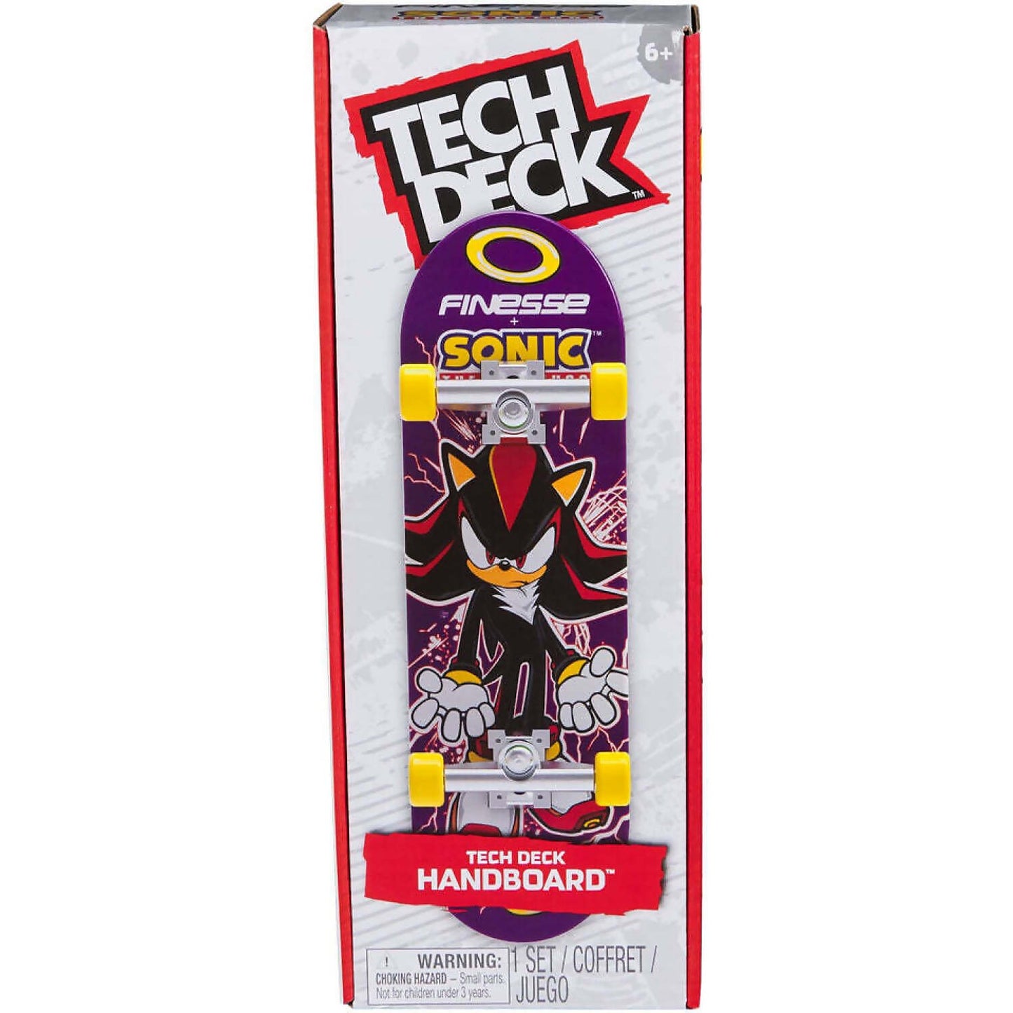 Tech Deck - Finesse+ Sonic The Hedgehog Handboard - Spin Master
