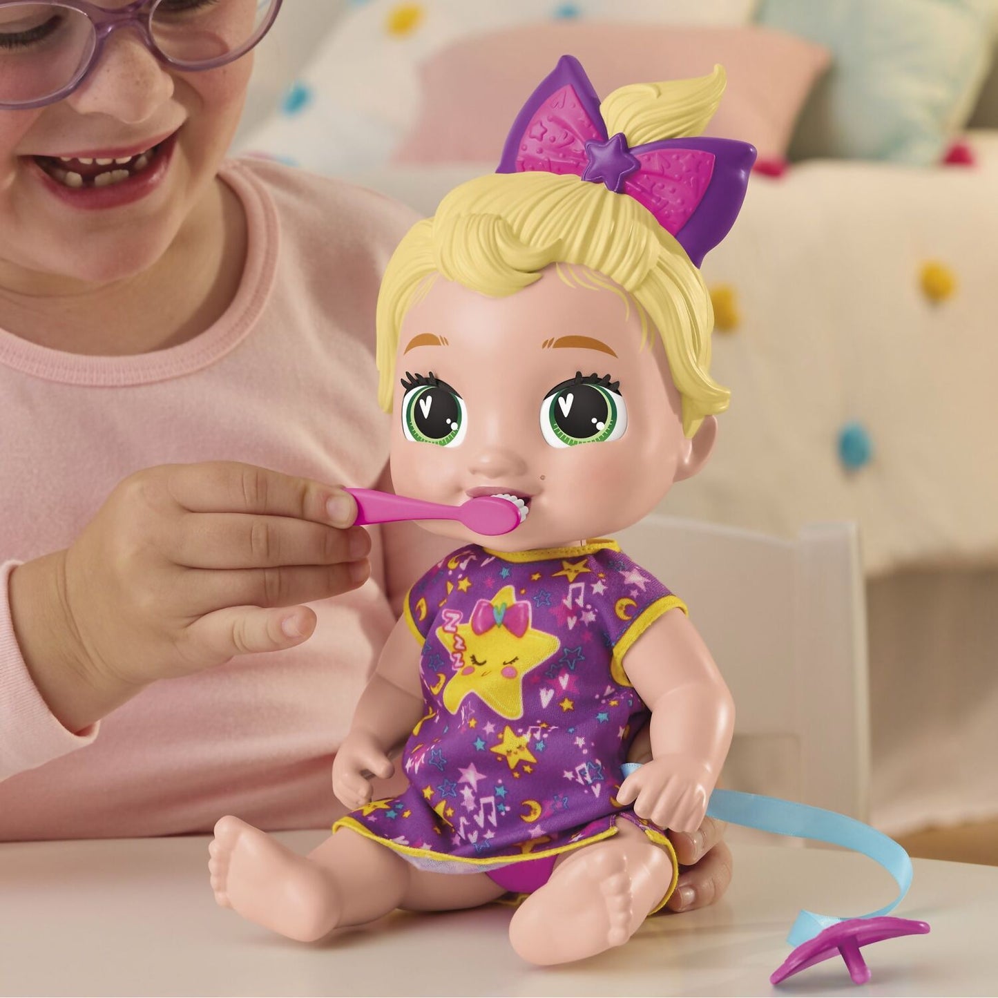 Baby Alive - Lil Dreamer Lala Googoo Blonde Hair Baby Doll