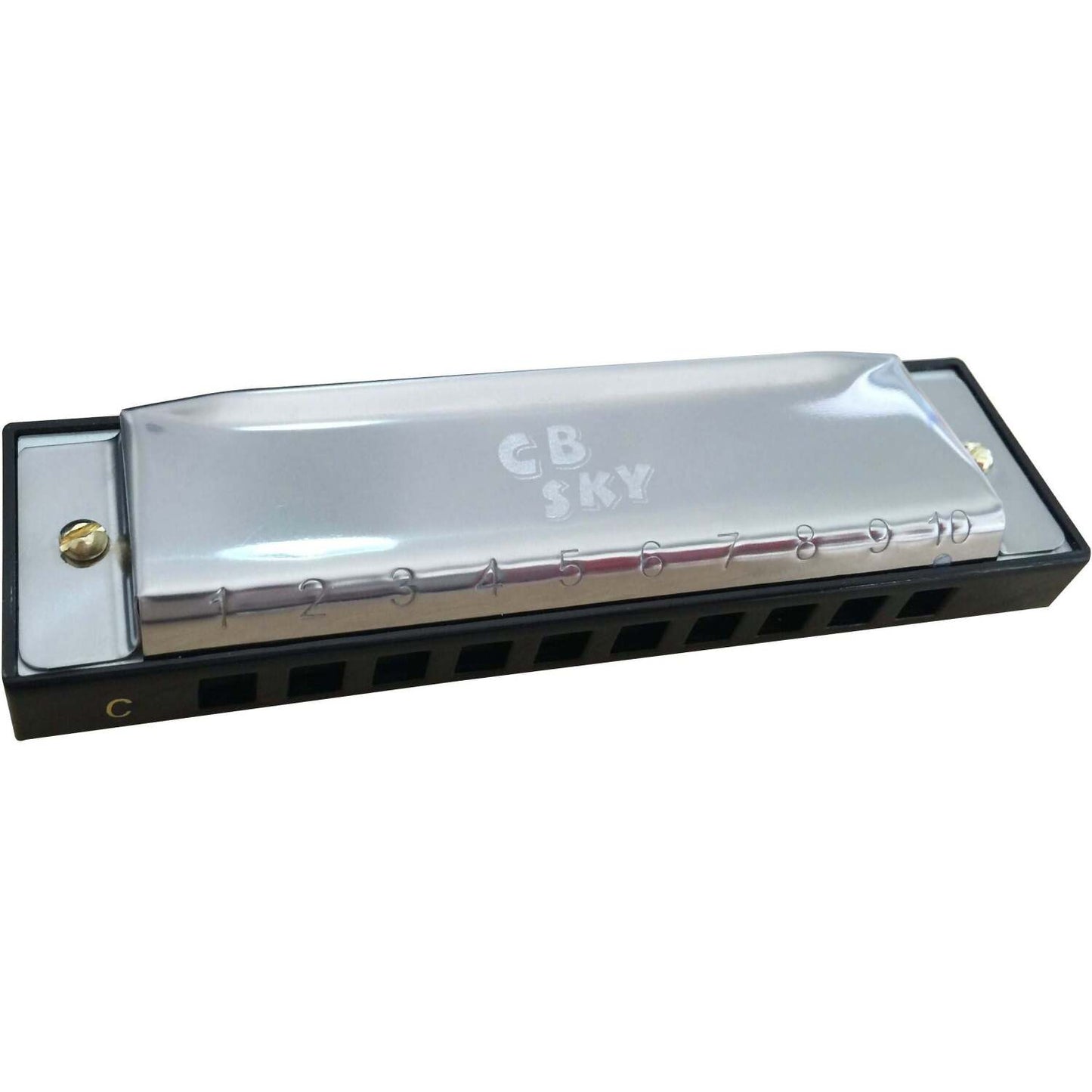 Cb Sky - Jr. Music Pro Harmonica 10 Note Toy With Plastic Case
