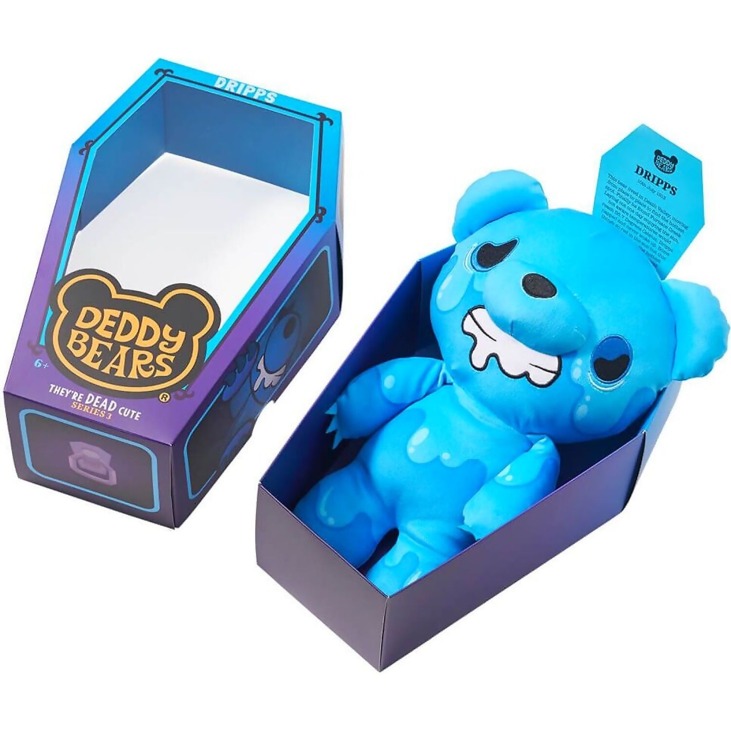 Deddy Bears - Dripps Series 3 Plush In Large Coffin - Jasnor