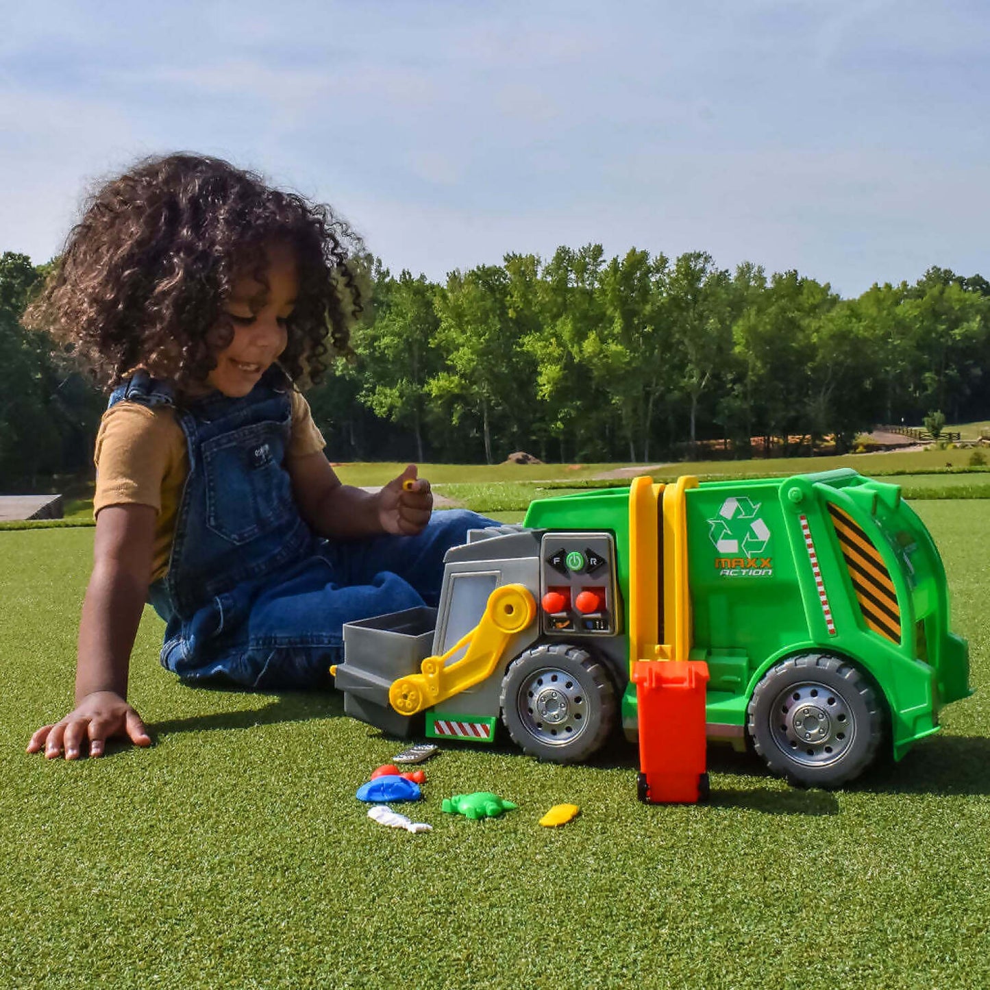 Maxx Action - 3-n-1 Lights & Sounds Maxx Recycler Truck