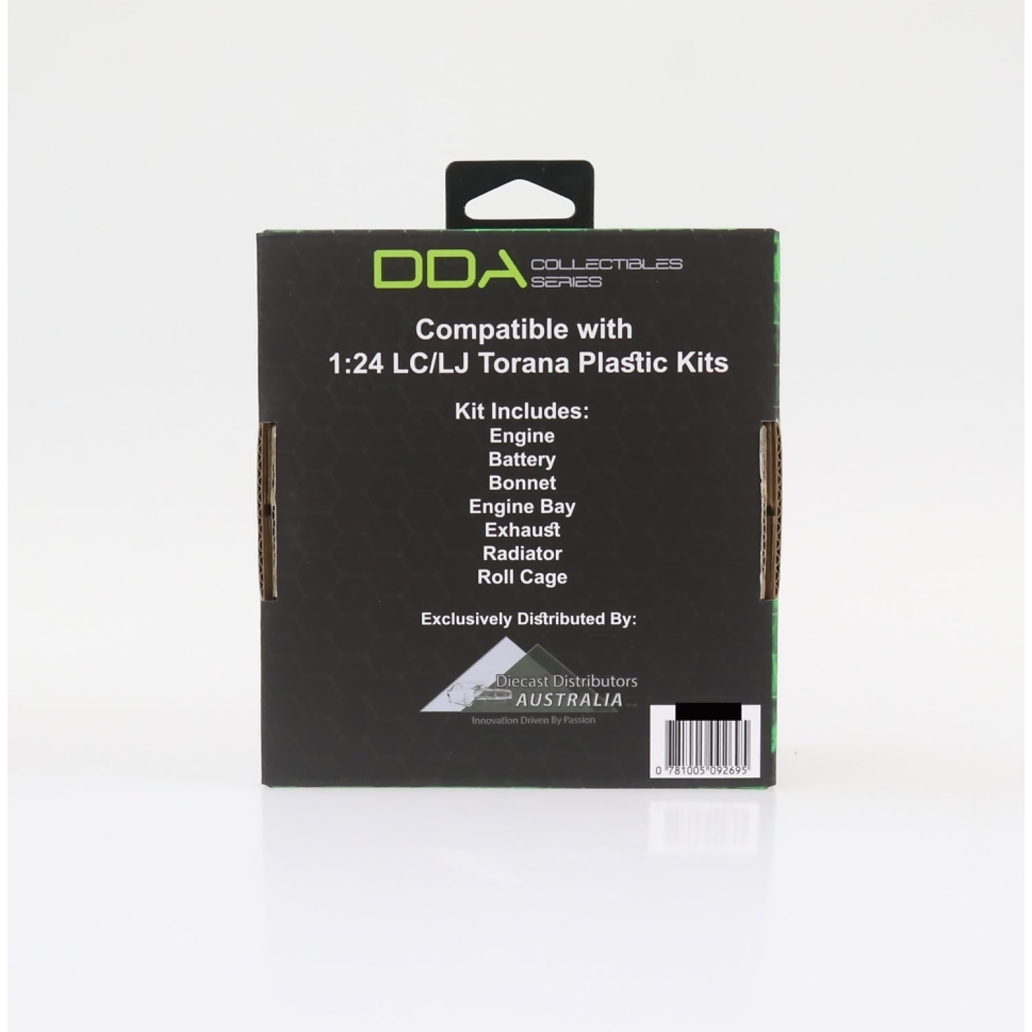 DDA Collectibles - 1:24 Scale - LC & LJ 6 Cylinder Torana Engine with Triple Carbs Plastic Kit - Diecast Model Accessory