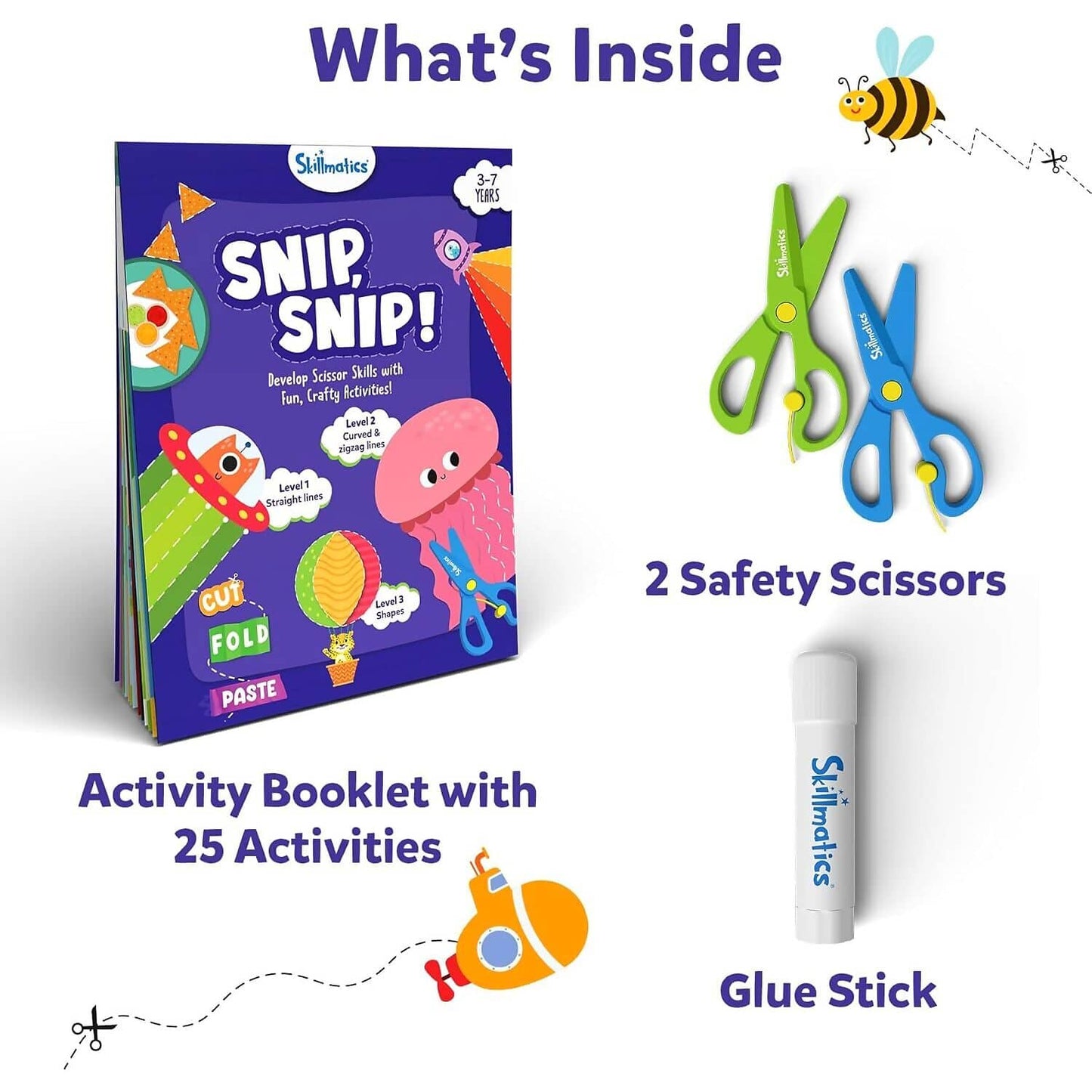 Skillmatics - Snip Snip! Art & Craft Activity Kit