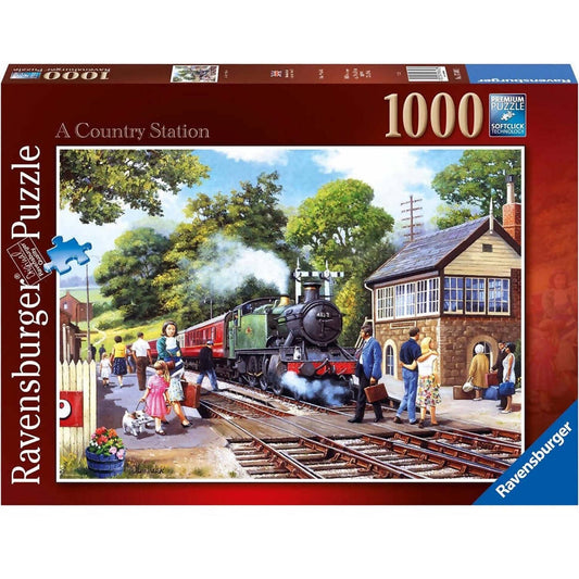 Ravensburger - A Country Station - Jigsaw Puzzle 1000pc