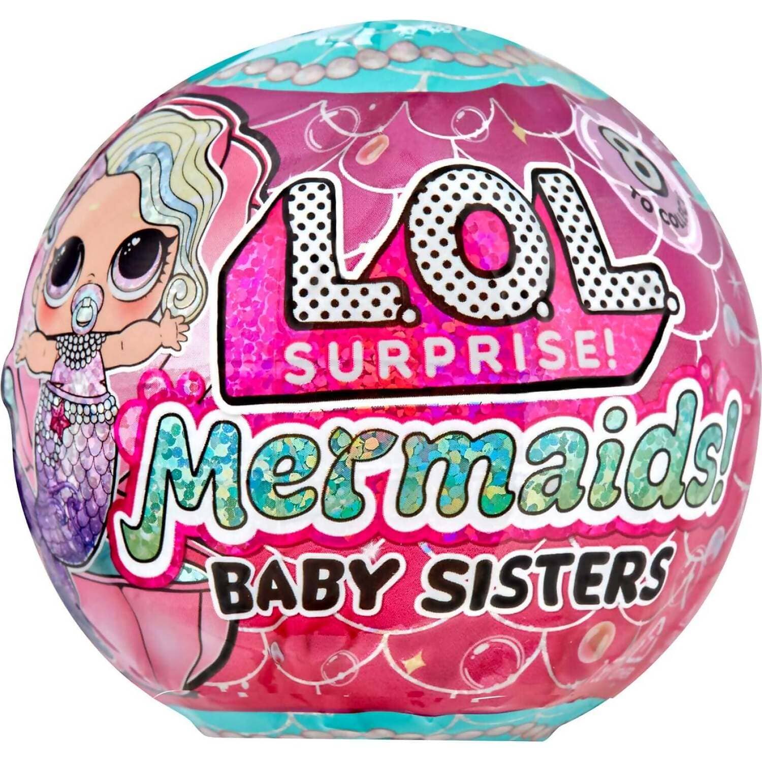 Lol Surprise! Mermaids! Baby Sisters With Color Change Tails
