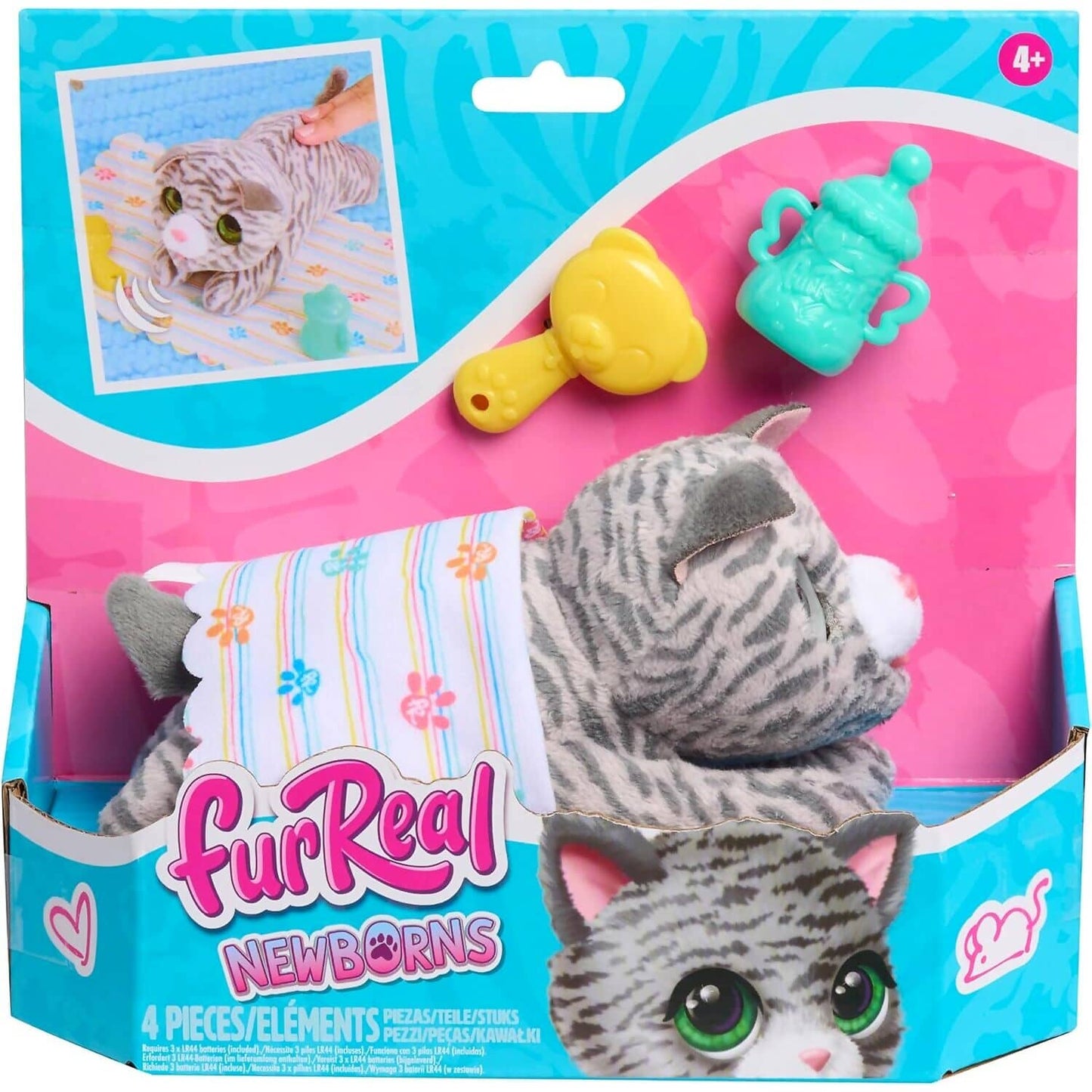 FurReal - Newborns Kitty Plush Interactive Plush