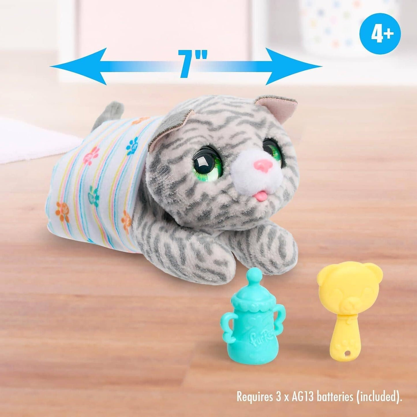 FurReal - Newborns Kitty Plush Interactive Plush