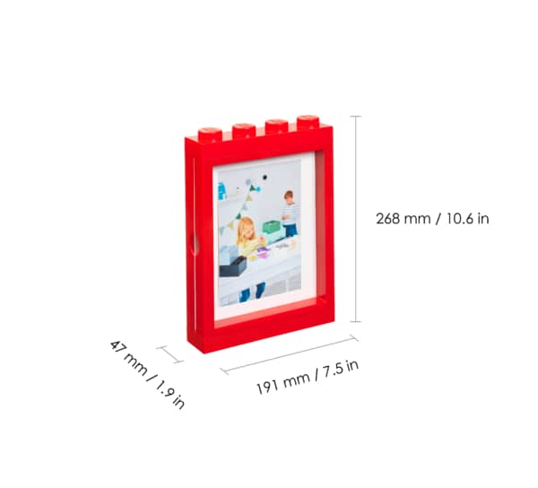 LEGO Picture Frame Red 4113  - Room Copenhagen