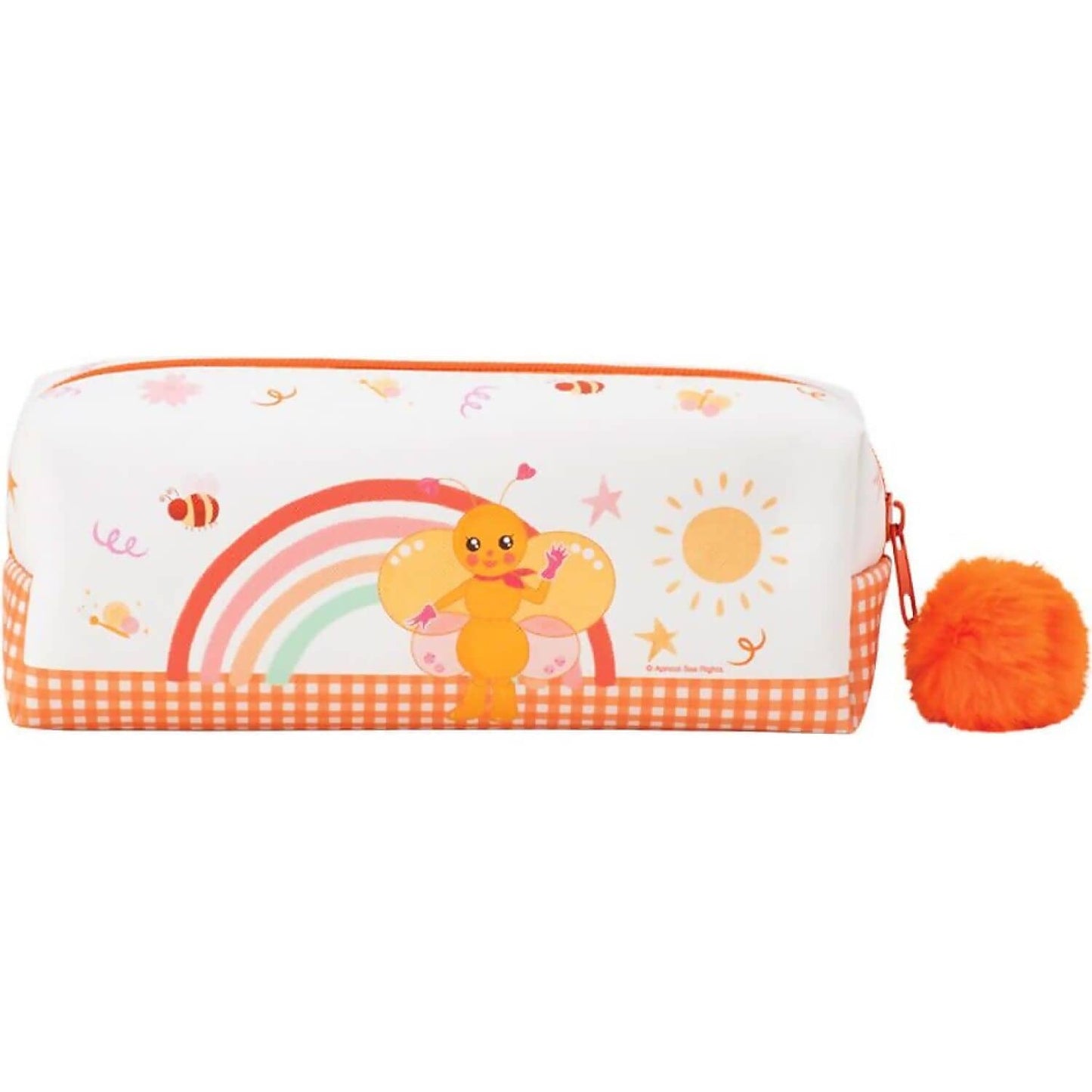 Emma Memma - Pencil Case With Pom Pom - Jasnor