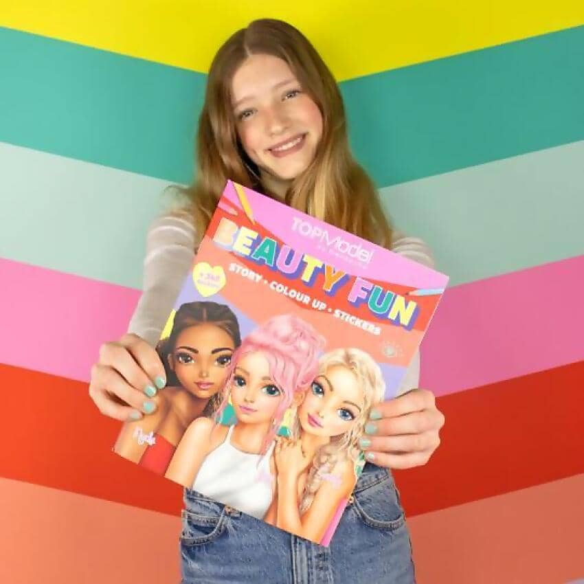 Topmodel - Colouring Book Beauty Fun