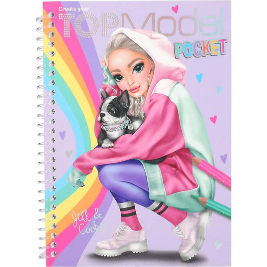 Topmodel - Colouring Book Pocket Rainbow