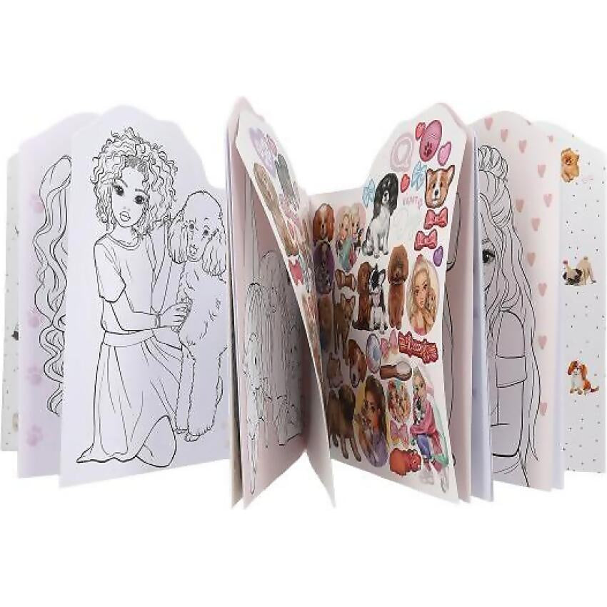 Topmodel - Colouring Book Doggy