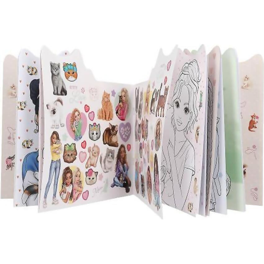 Topmodel - Colouring Book Kitty