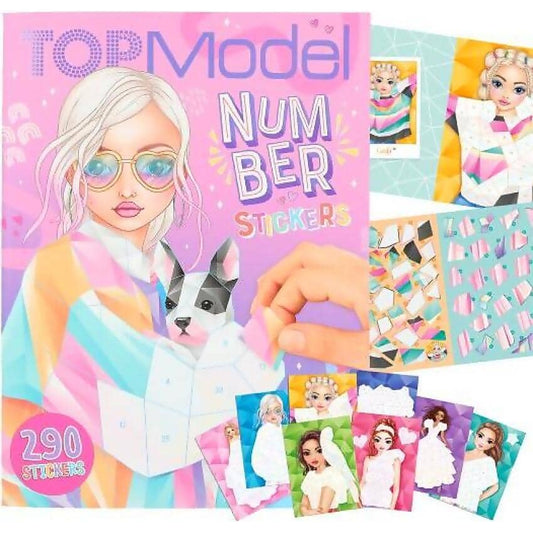 Topmodel - Number Sticker Fantasy Book